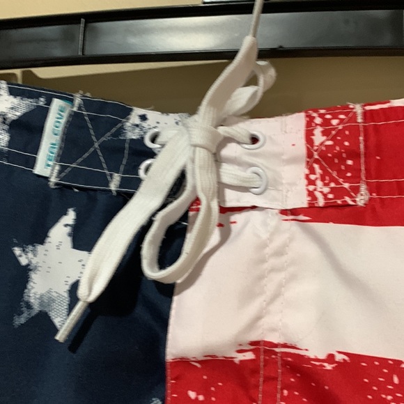 Teal Cove swim trunks - Picture 2 of 6